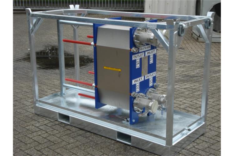 Plattenwärmetauscher  750 kW