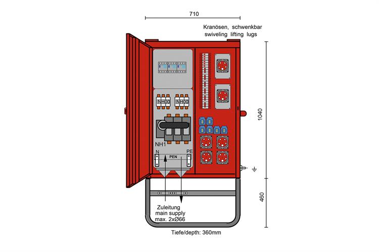 Containerverteiler V125/C