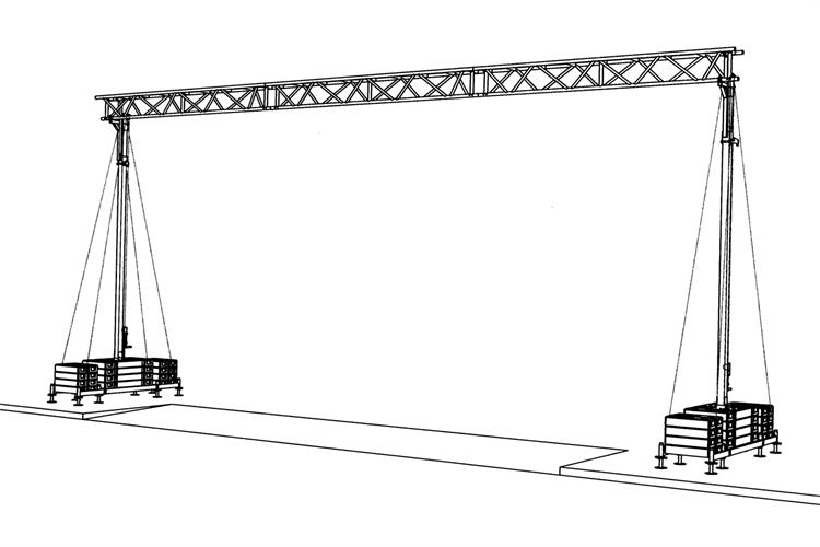 Kabelbrücken 11,5 m