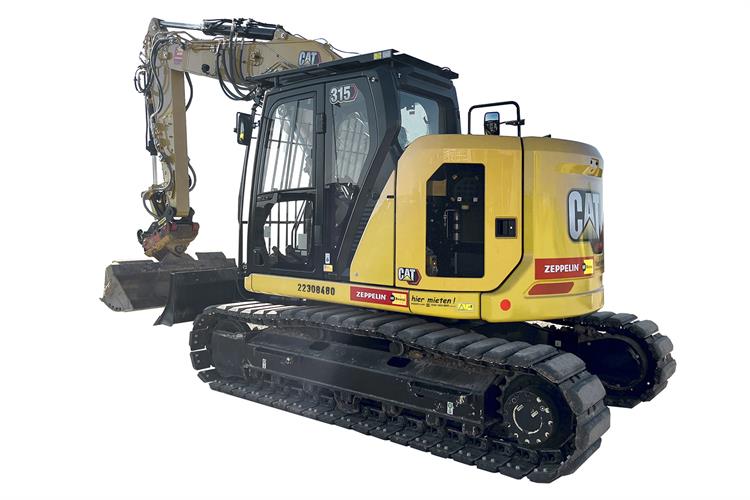 Kettenbagger CAT 315 NG mit Verstellausleger (16,6t)