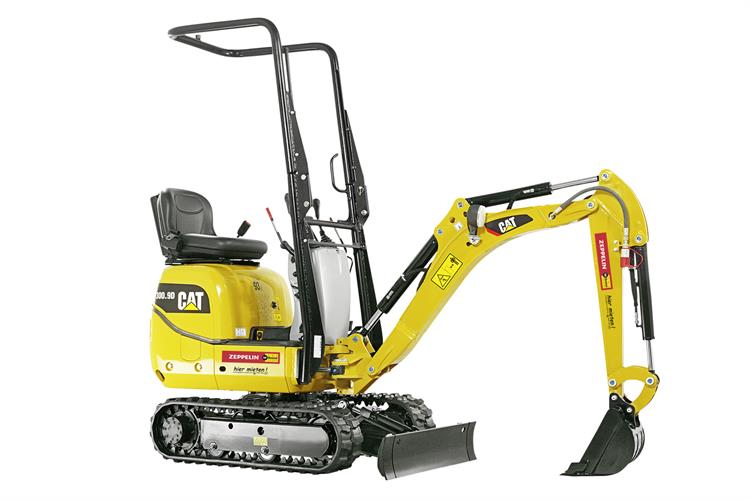 Minibagger CAT 300.9 D (0,9 t)