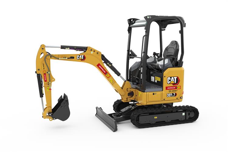 Minibagger CAT 301.7 CR  Canopy (1,8 t)