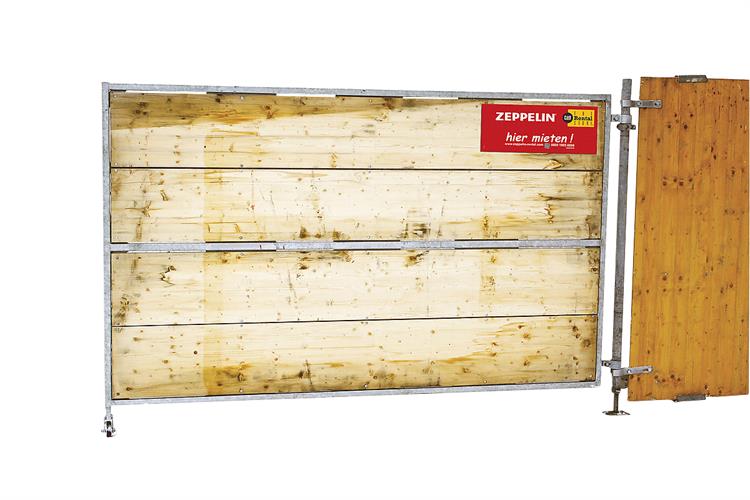 Holzbauzaun, Torflügel