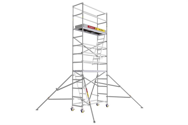 Rollrüstung für außen, Standhöhe: 4,0 m, Breite: 0,68 m