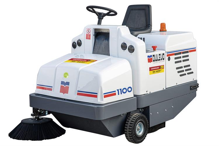 Kehrsaugmaschine Dulevo 1100 EH, Batterie