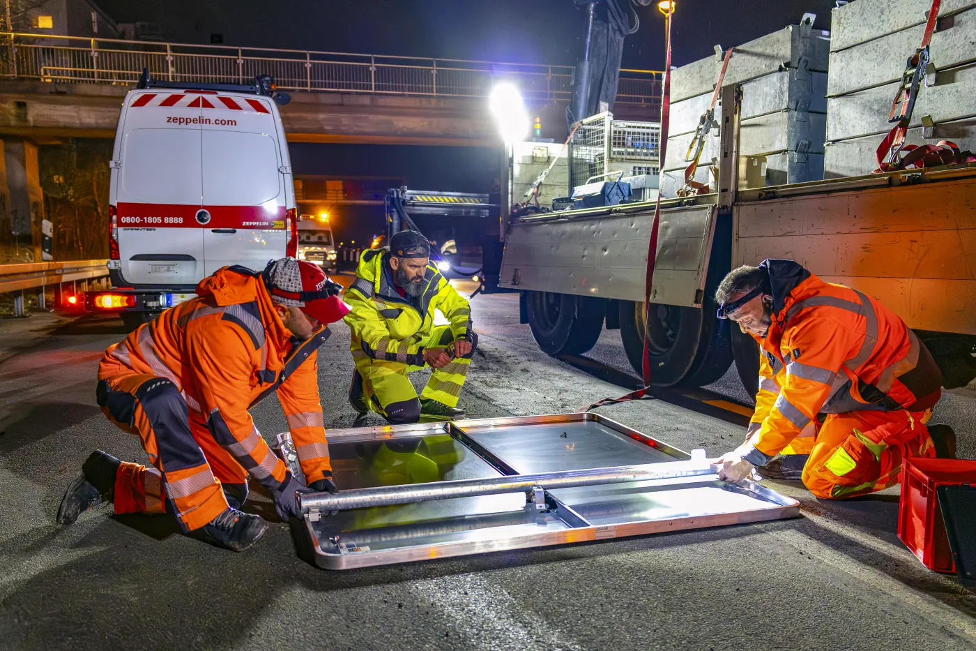 Zeppelin-Rental-Baustellen-und-Verkehrssicherung-Verkehrsschild-München