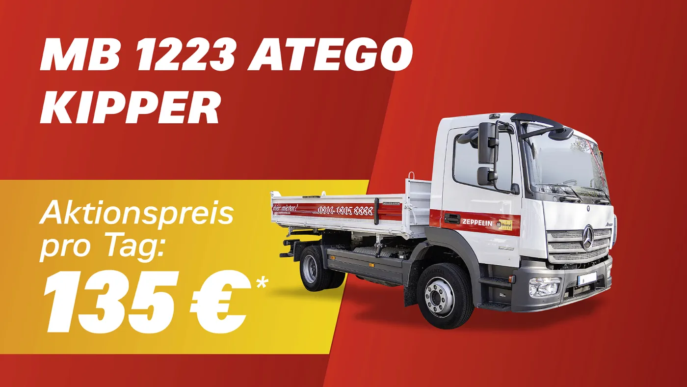 MB 1223 Atego Kipper